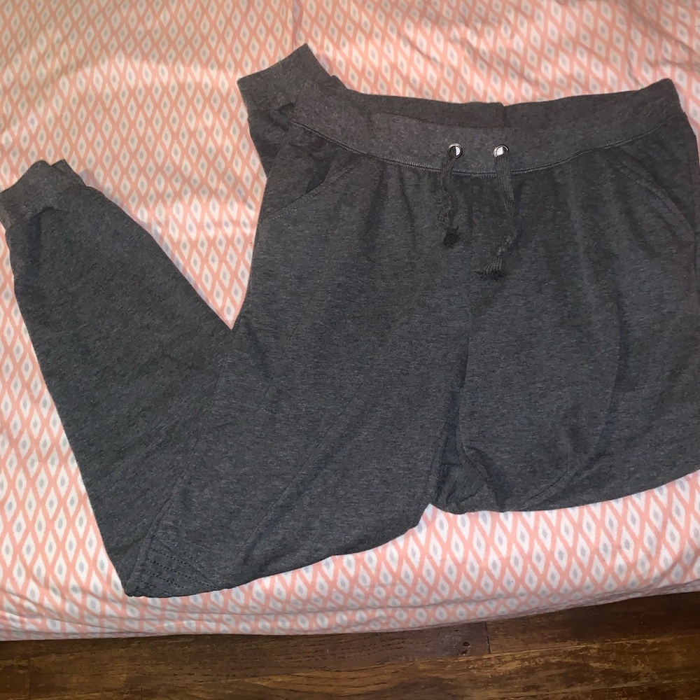 Gray sweats